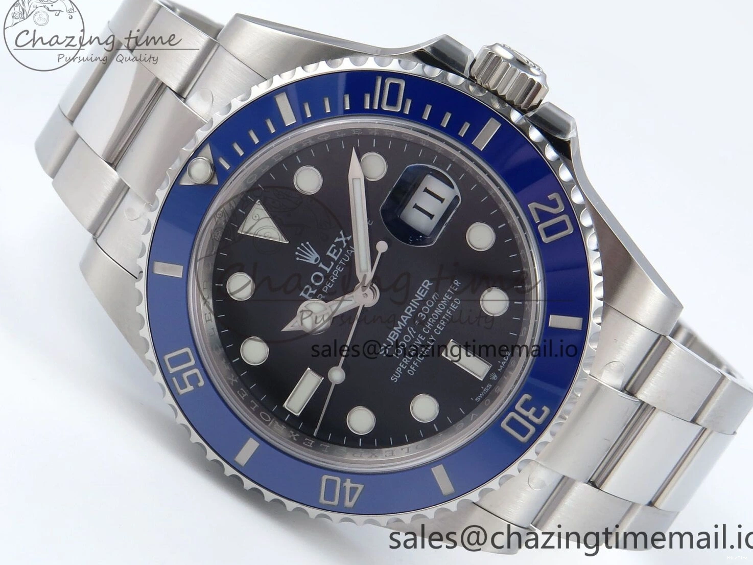 MiroTime 1222 Submariner 126619 LB 904L SS THBF 1:1 Best Edition Black Dial On 904L SS Bracelet SH WaterResistant 358